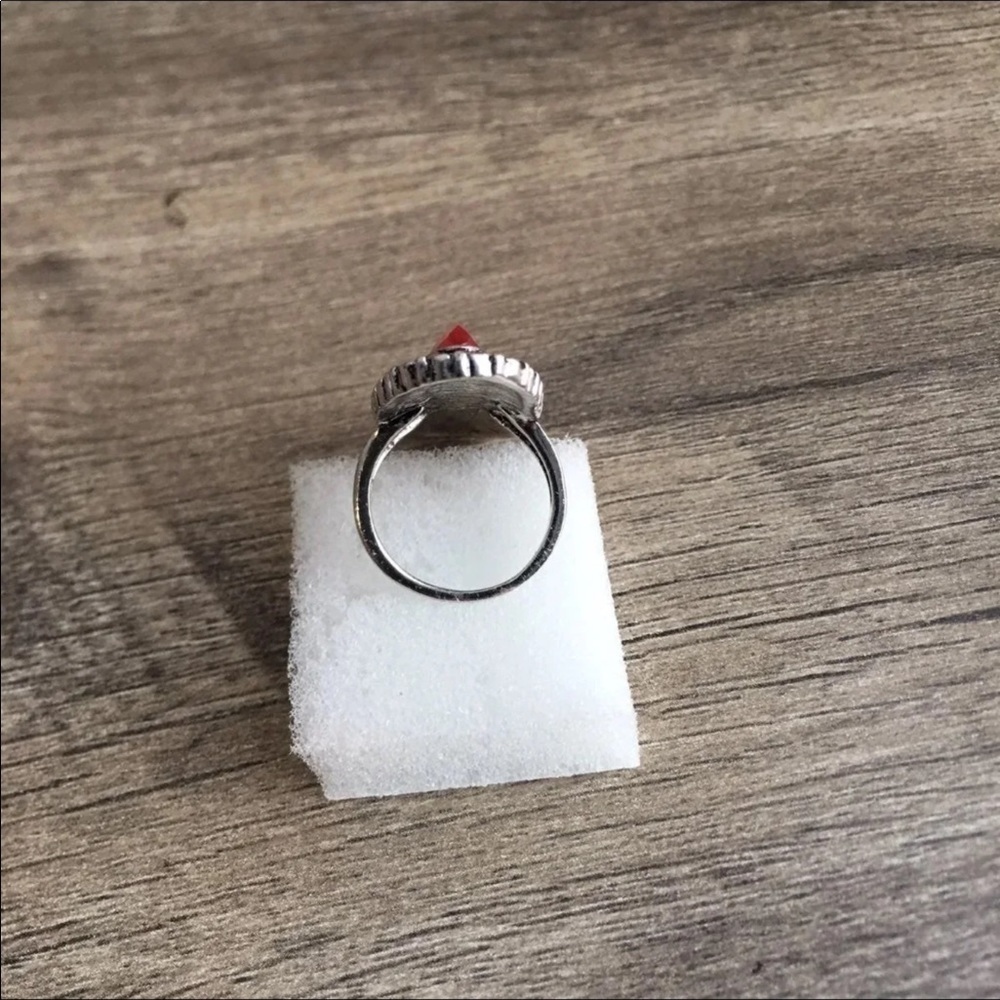 FASHION BIG RUBY RING - Picture 4 of 6
